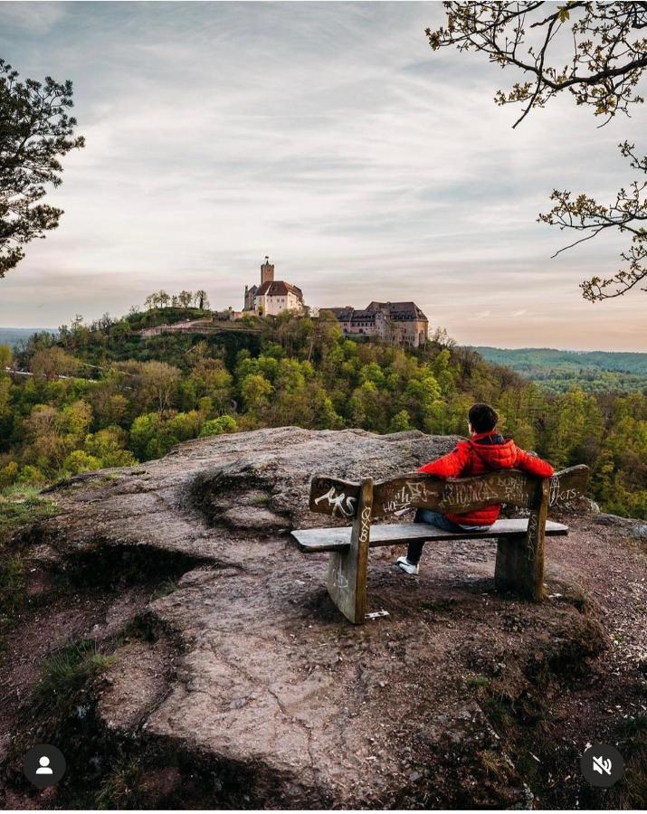 Vintage Home 55 Direkt Am Fusse Zur Wartburg Eisenach Luaran gambar